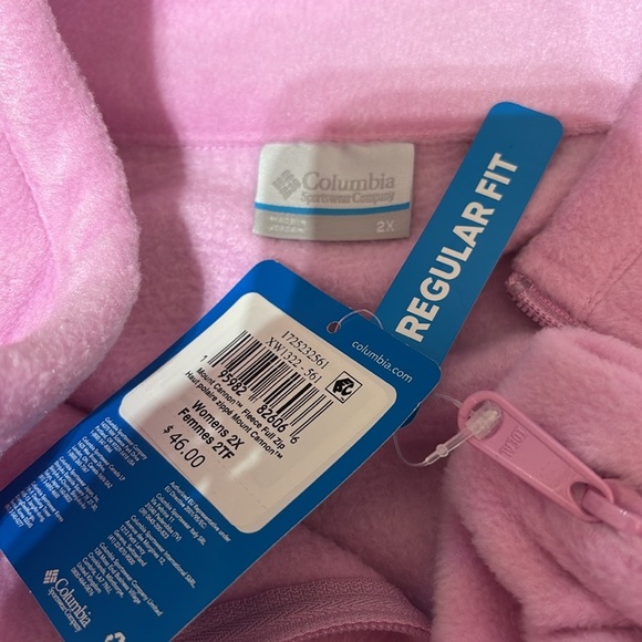 Columbia Mount Cannon Fleece,full zip,regular fit,hip pockets,drawcord hem,cozy - Picture 8 of 11